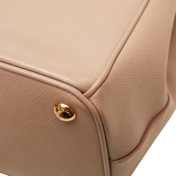 Prada Handbag Saffiano Galleria Leather Beige - Picture 6 of 10